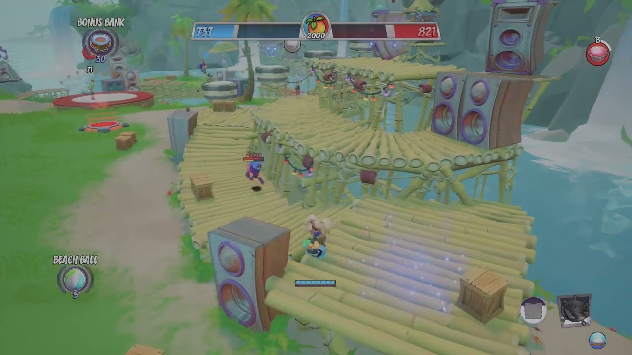 Crash Team Rumble practicing my skills with coco