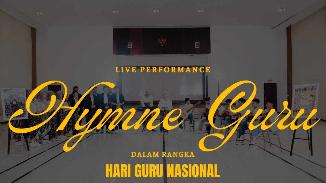 LIVE PERFORMANCE MV HARI GURU NASIONAL 2024 - HYMNE GURU