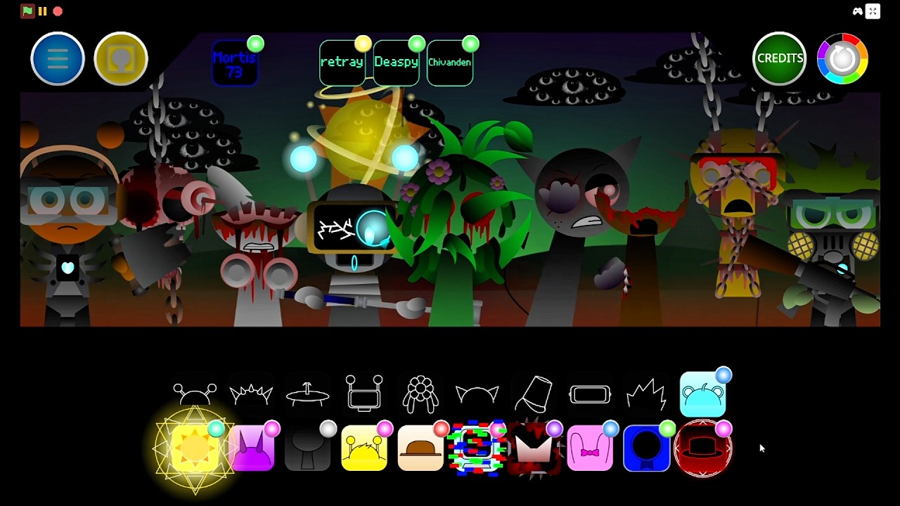 Sprunki Un Hyper Shifted Phase 4 | Oren, Reddy, Simon, Clukr, Fun bot #incredibox #sprunki