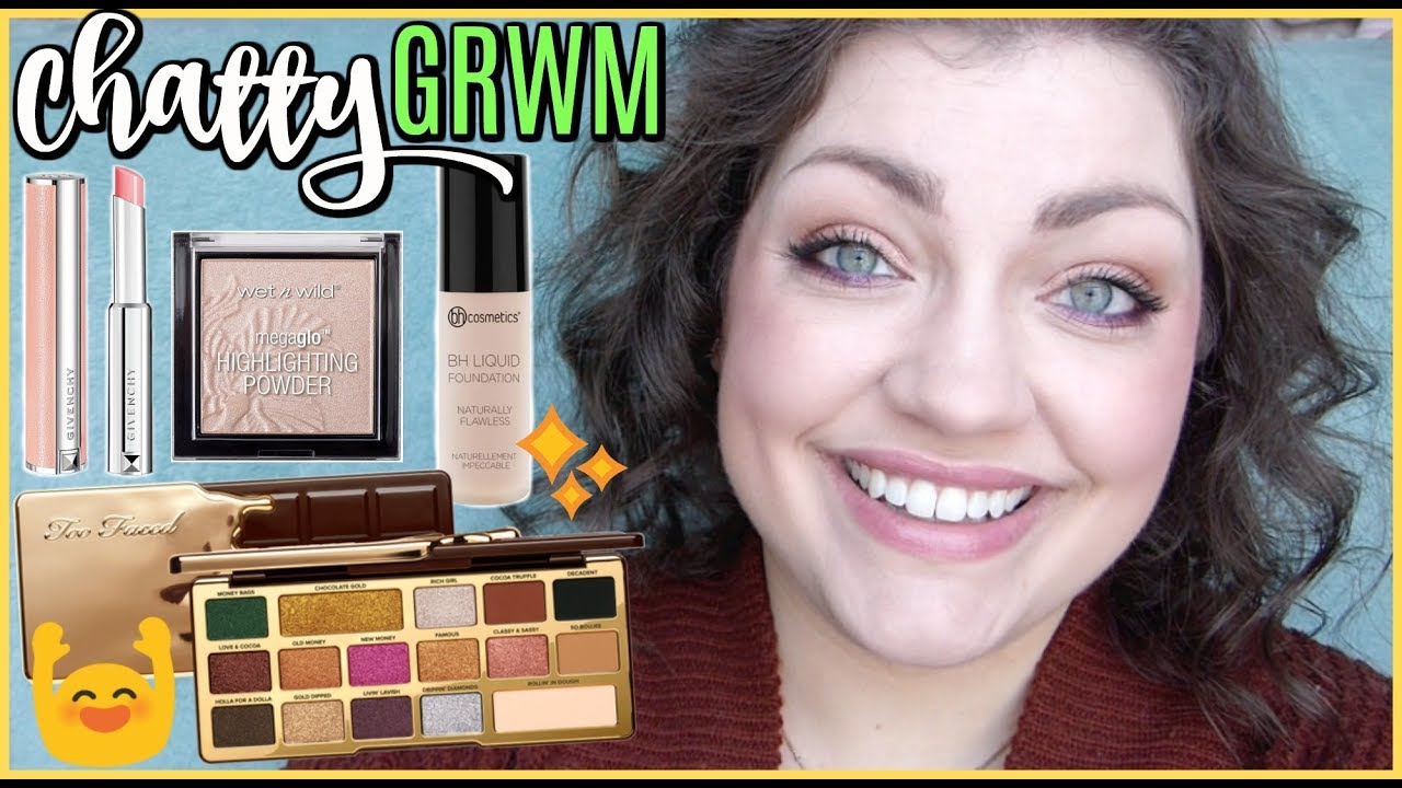 Chatty Get Ready With Me #19 | Too Faced Chocolate GOLD Eyeshadow Palette (& a few other things!)