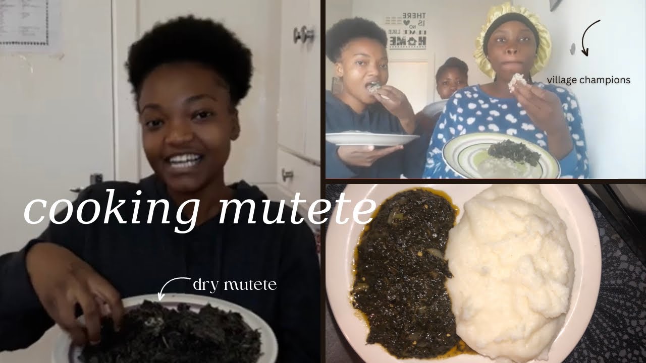 Village vlog: Cooking Mutete// Namibian Youtuber.
