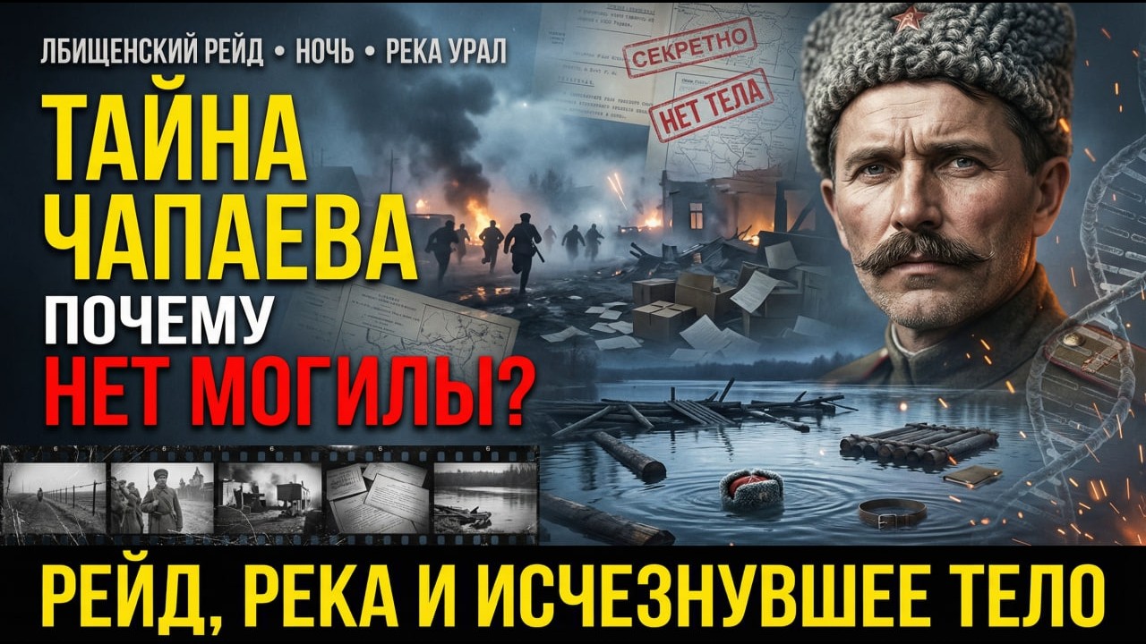 Тайна ЧАПАЕВА- почему НЕТ МОГИЛЫ?