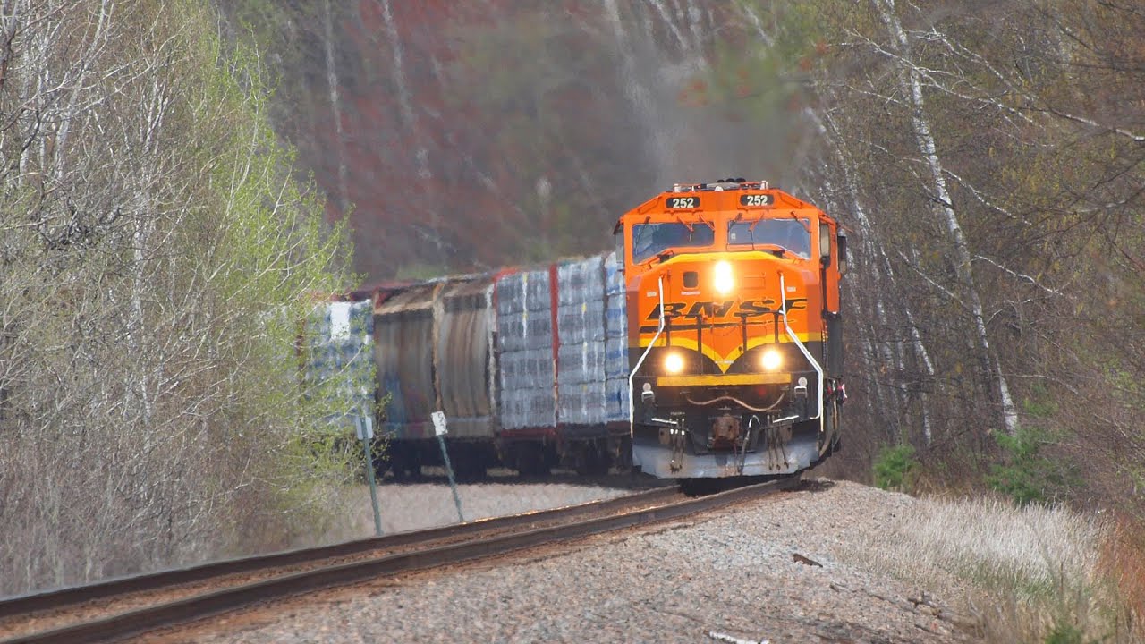 5 Trains on BNSF's Hinckley Sub - Ex-ATSF Fakebonnet, EMD SD75M, SD70ACe, H2 Trio, Dirty CP & More