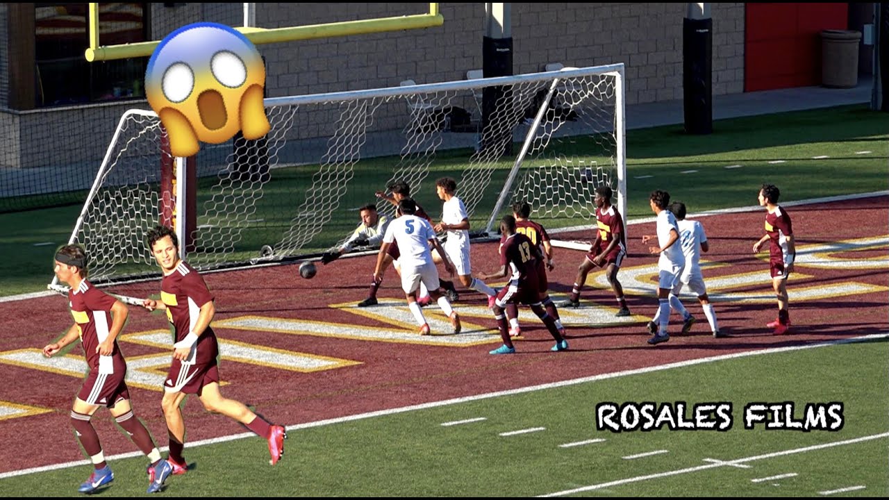 Perfect Free Kick - Southwestern Jaguars vs Cuyamaca College Men's Soccer