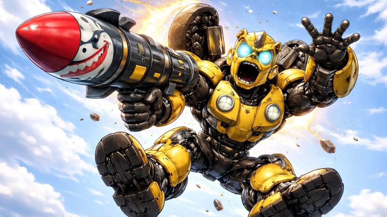 المتحولون ضد آيرون مان – سقوط مضحك 😄🔥 Transformers vs Iron Man – Funny Fall -  Indian GTA Game #8