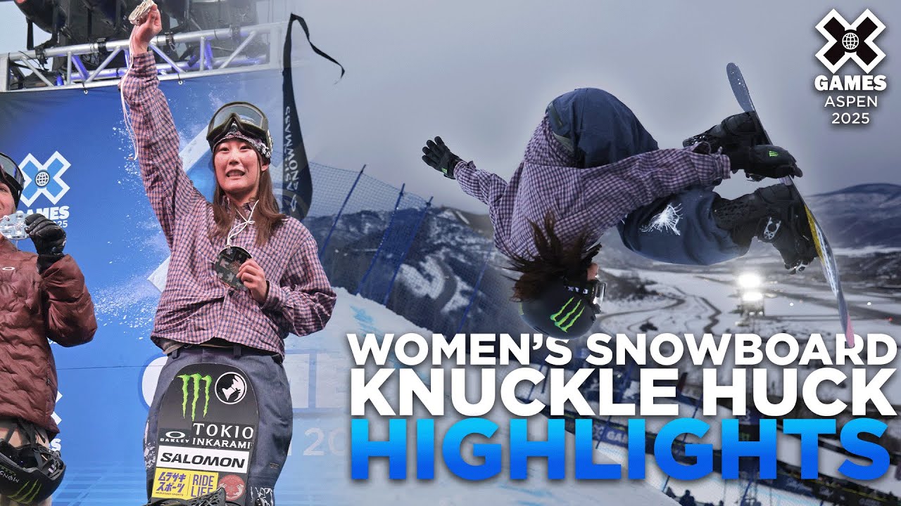 BEST OF Women’s Snowboard Knuckle Huck | X Games Aspen 2025