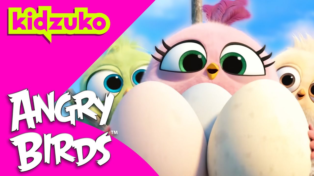 Lost Baby Hatchlings Find Their Way Home 🐣 💕 | Angry Birds | Compilation | @Kidzuko