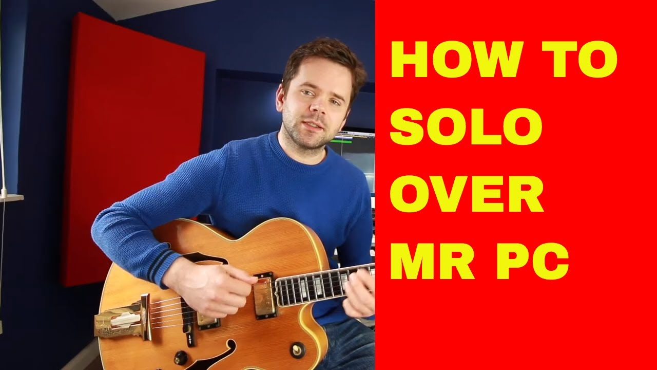 🎸 Mr PC soloing lesson