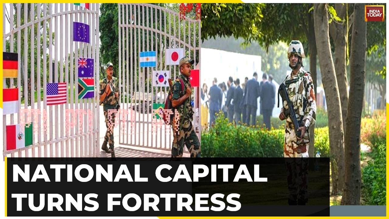G20 Preparations Underway At Delhi: Paramilitary Forces & Swat Teams Deployed | G20 Summit 2023