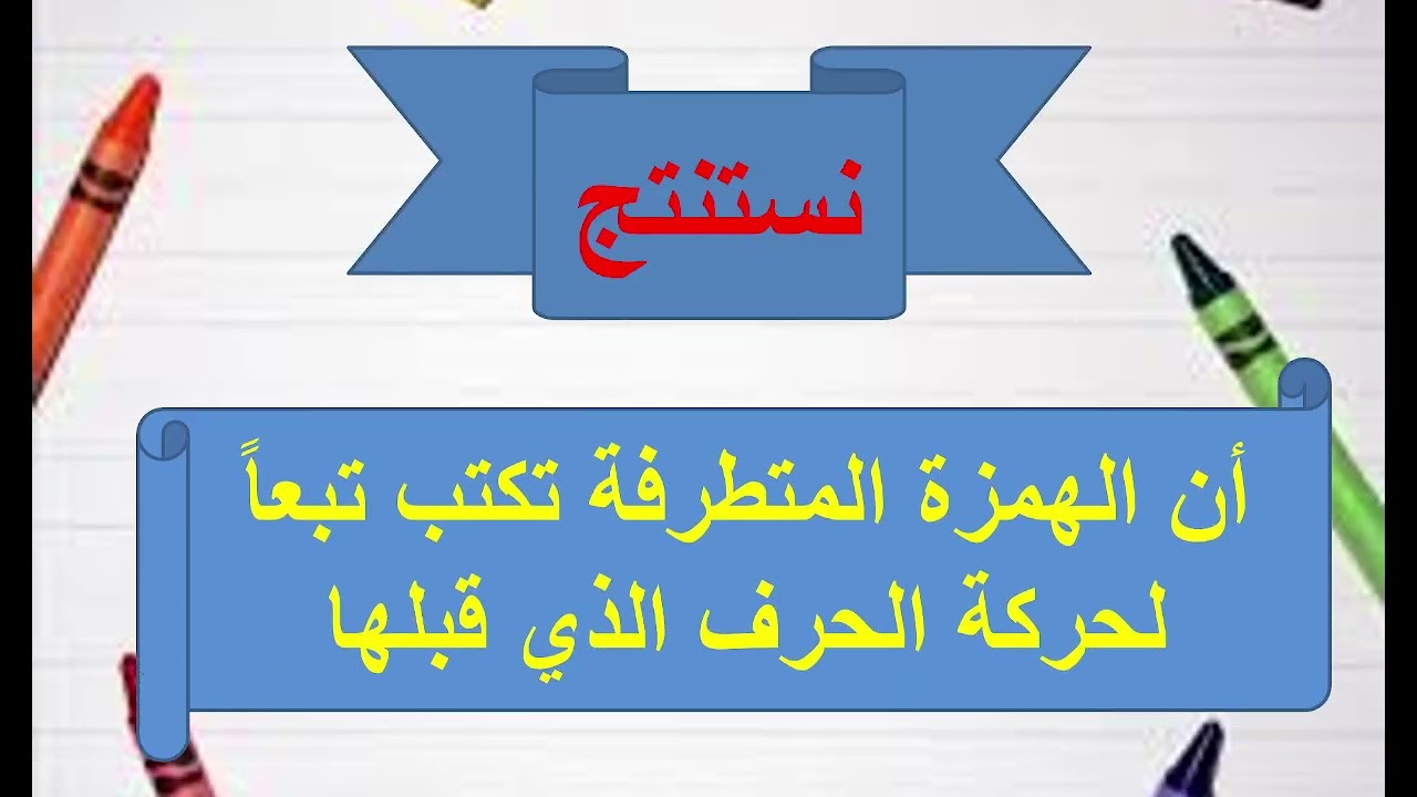 أنواع الهمزة