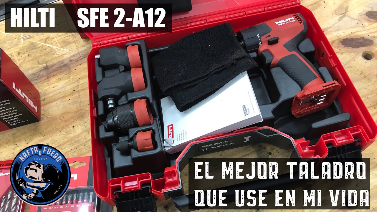 EL MEJOR TALADRO QUE PROBE EN MI VIDA - HILTI SFE 2-A12|  @Nafta y Fuego ​