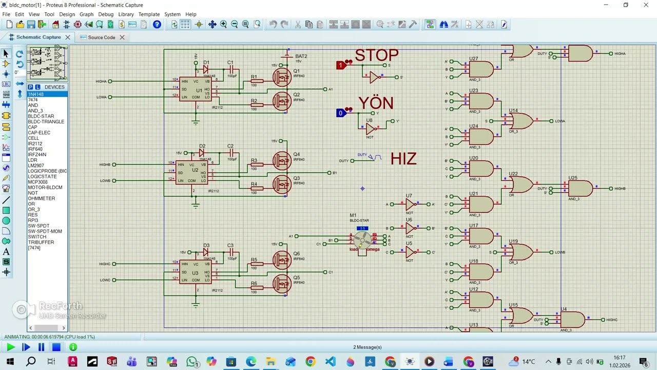 Custom BLDC Motor Driver Designs (Sensored)