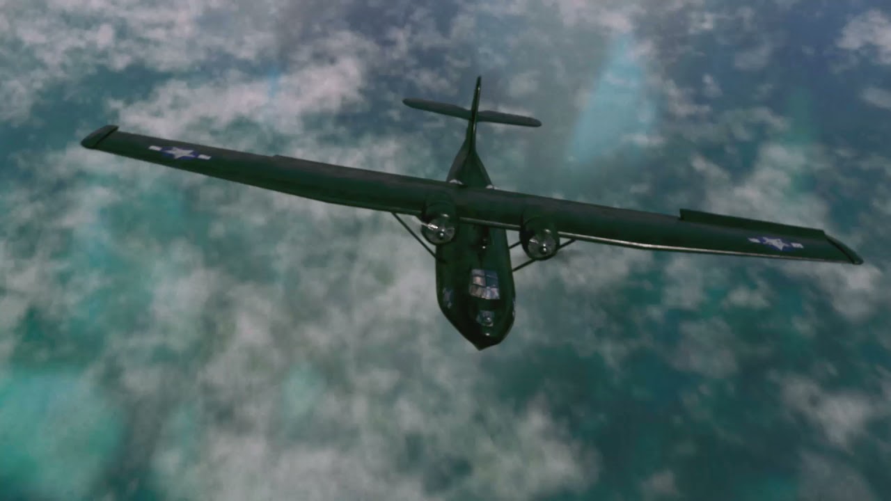 Consolidated Catalina PBY-5A - Blender 2.93