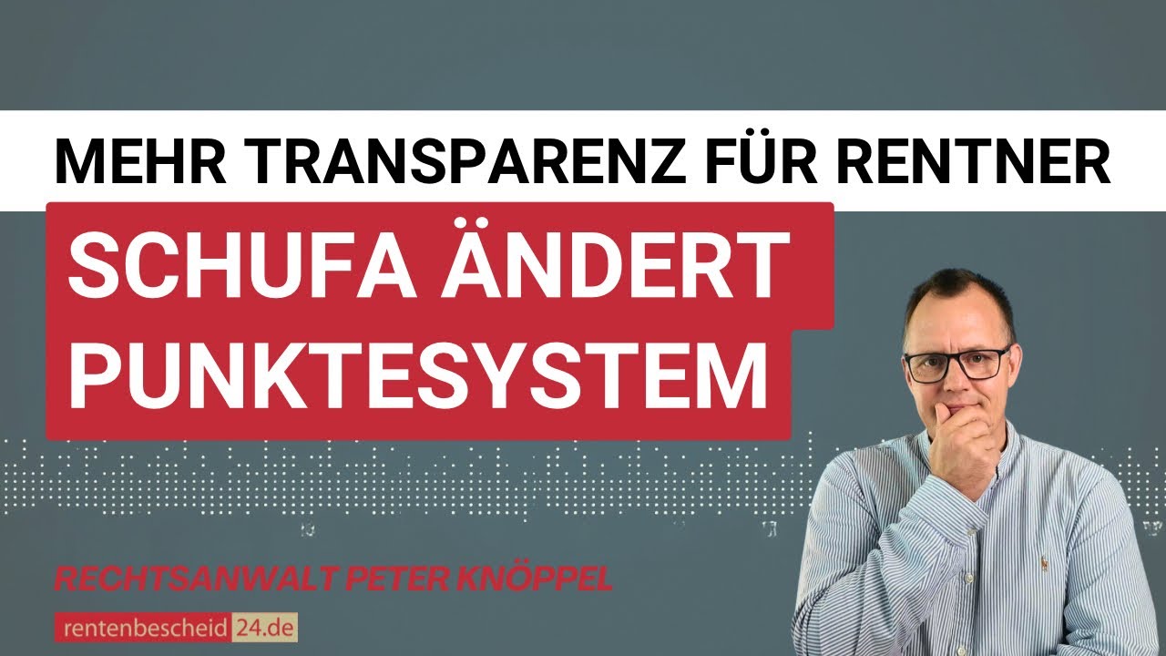 Rentner: Wie sich der neue SCHUFA-Score 2026 auf die Bonität auswirkt