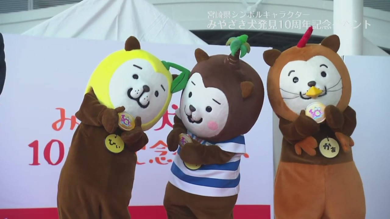 みやざき犬発見10周年記念イベント（2021年11月14日・アミュひろば）