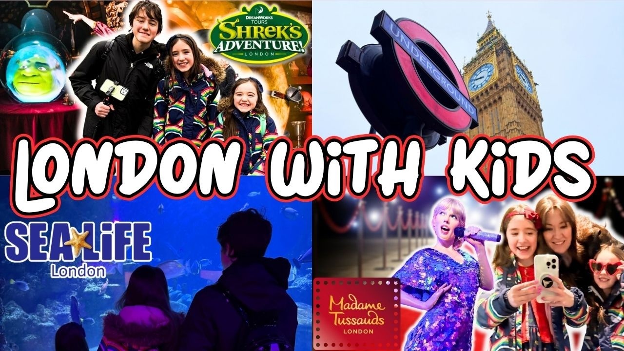 Neuro-Sparkly Family Mini Break In London - Mega Vlog