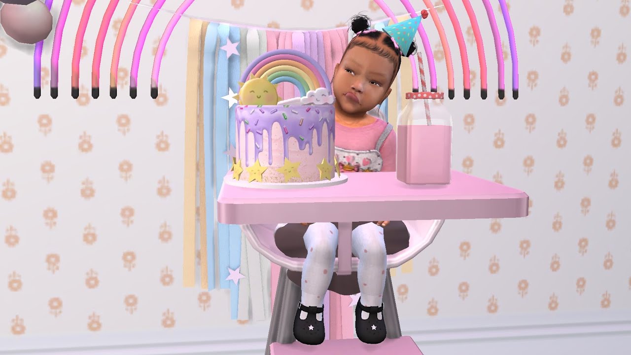 I guess she doesn't want to age up🤣🥳. #sims4 