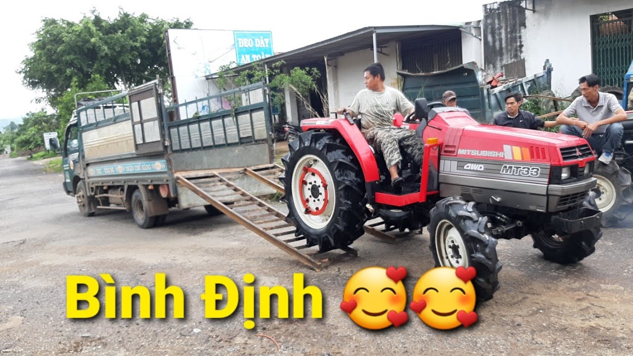 mitsubishi MT33. theo chân a về BÌNH ĐỊNH