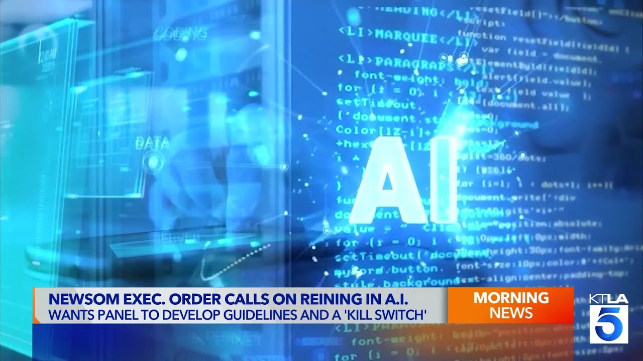 Gov. Newsom signs executive order targeting AI safety 'before it&rsquo;s too late'