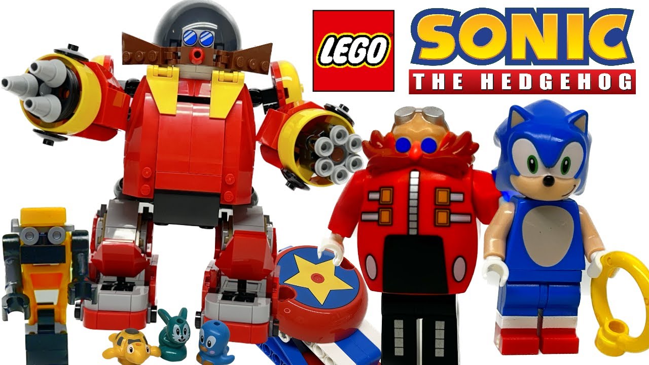 LEGO Sonic Dr. Eggman's Death Egg Robot Review! 2023 set 76993!