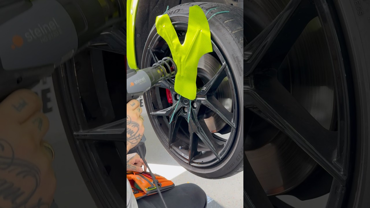 Howto RIM Felgen wrap Details folieren Focus ST Kloster Industries