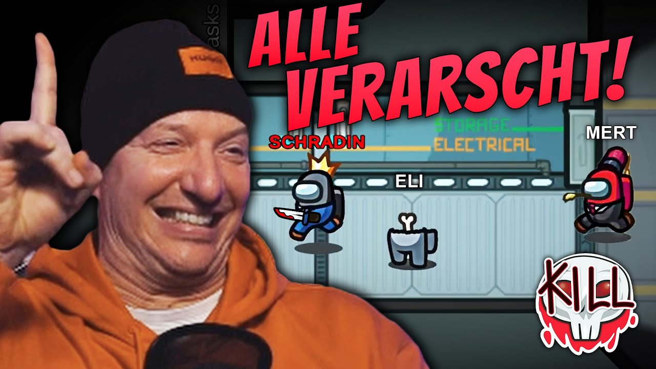 WARUM SCHREIEN ALLE⁉️😱 NEUE REGELN = PURES CHAOS🤣 | Among Us mit @EliasN97 und Crew😈