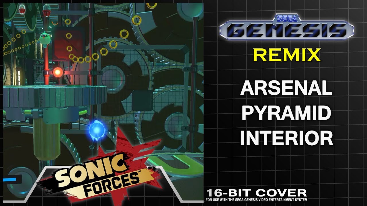 Sonic Forces - Arsenal Pyramid: Interior (Sega Genesis Remix)