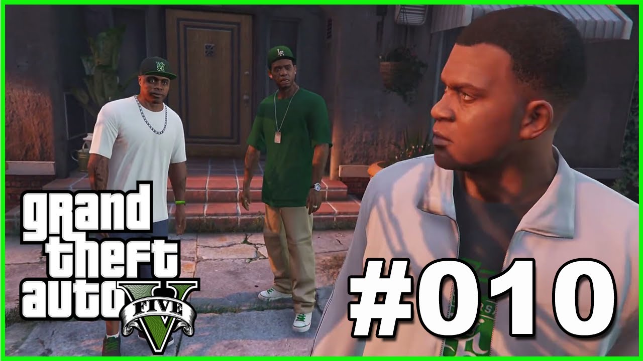 GTA V DUBLADO #010 Stretch na Área