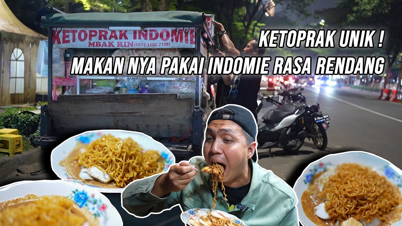RELA NUNGGU DEMI NYOBAIN KETOPRAK INDOMIE VIRAL MBA RIN ! MAKAN GEH 28
