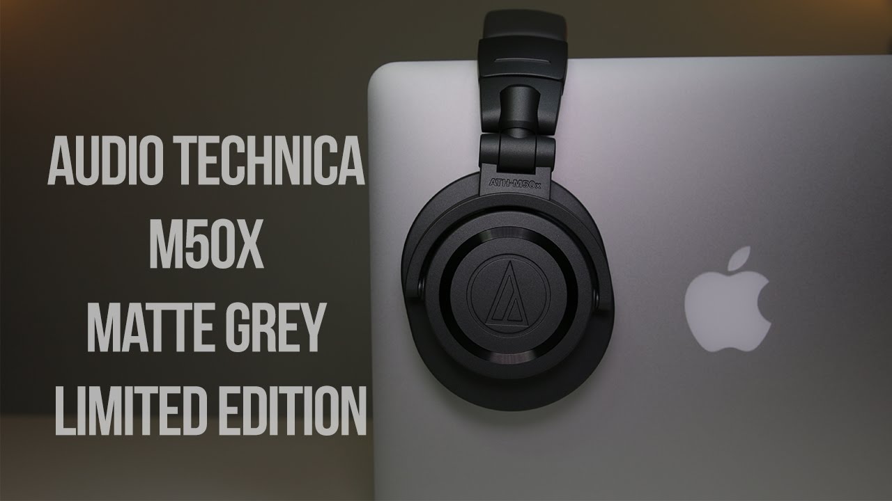 AUDIO TECHNICA M50X MATTE GREY LIMITED EDITION