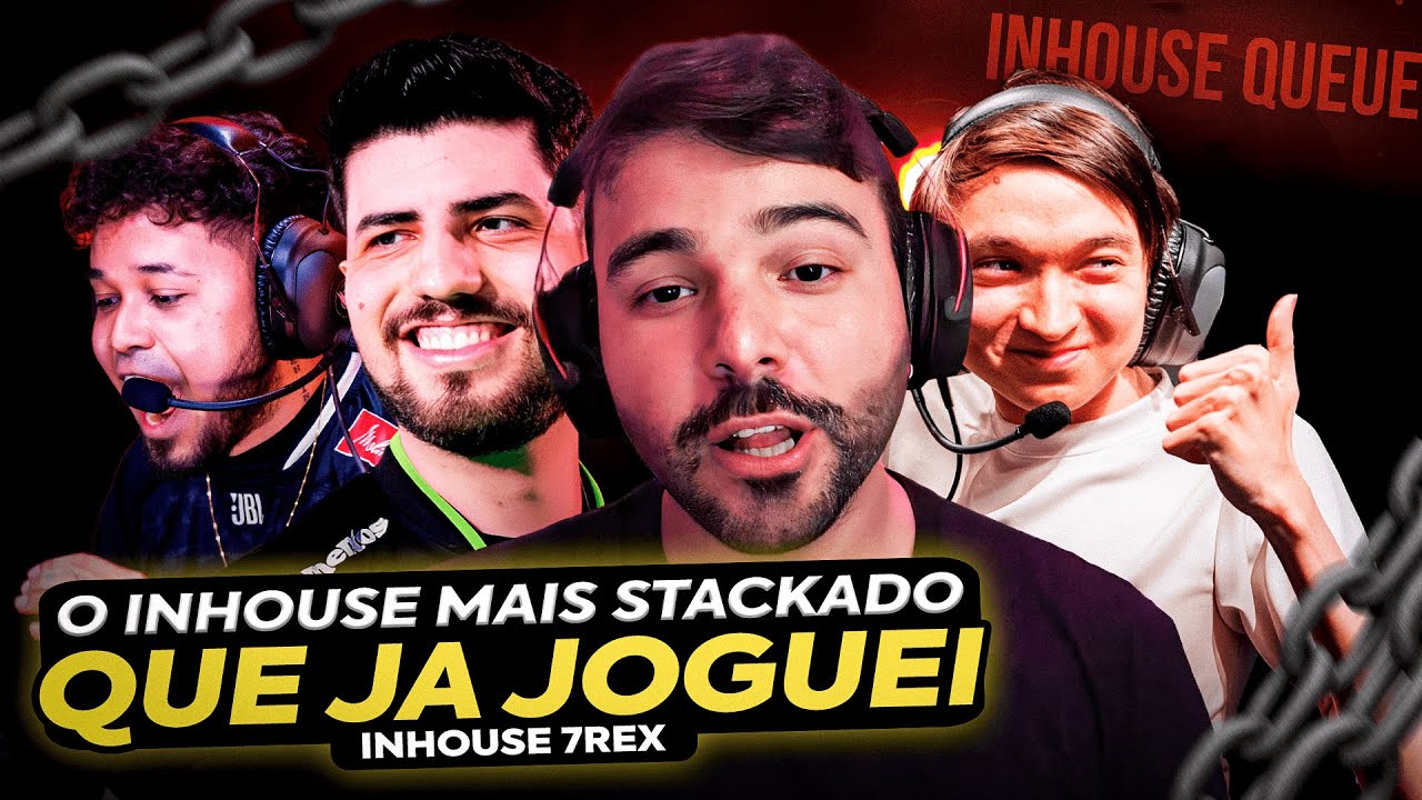 🚨 UMA SELEÇÃO NO INHOUSE! MINERVA, TITAN, ROBO E TOUCOUILLE JOGARAM JUNTOS (COM PEEL NO TOP)