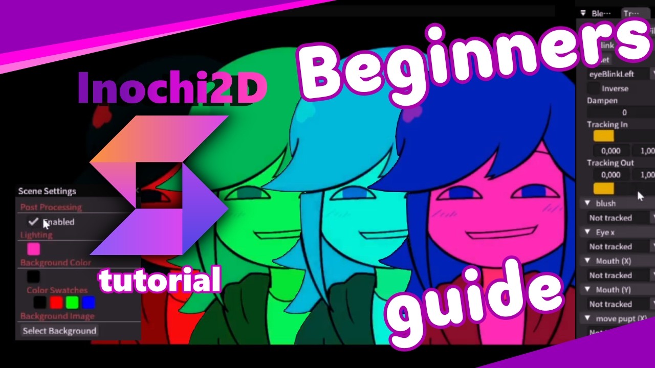 Inochi Session full tutorial beginners guide【Inochi Session】