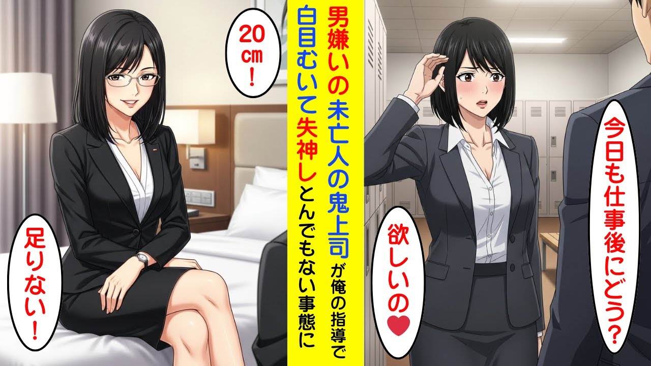【純愛】仕事が鬼上司でも、自分の欲望には勝てないので【恋愛漫画】
