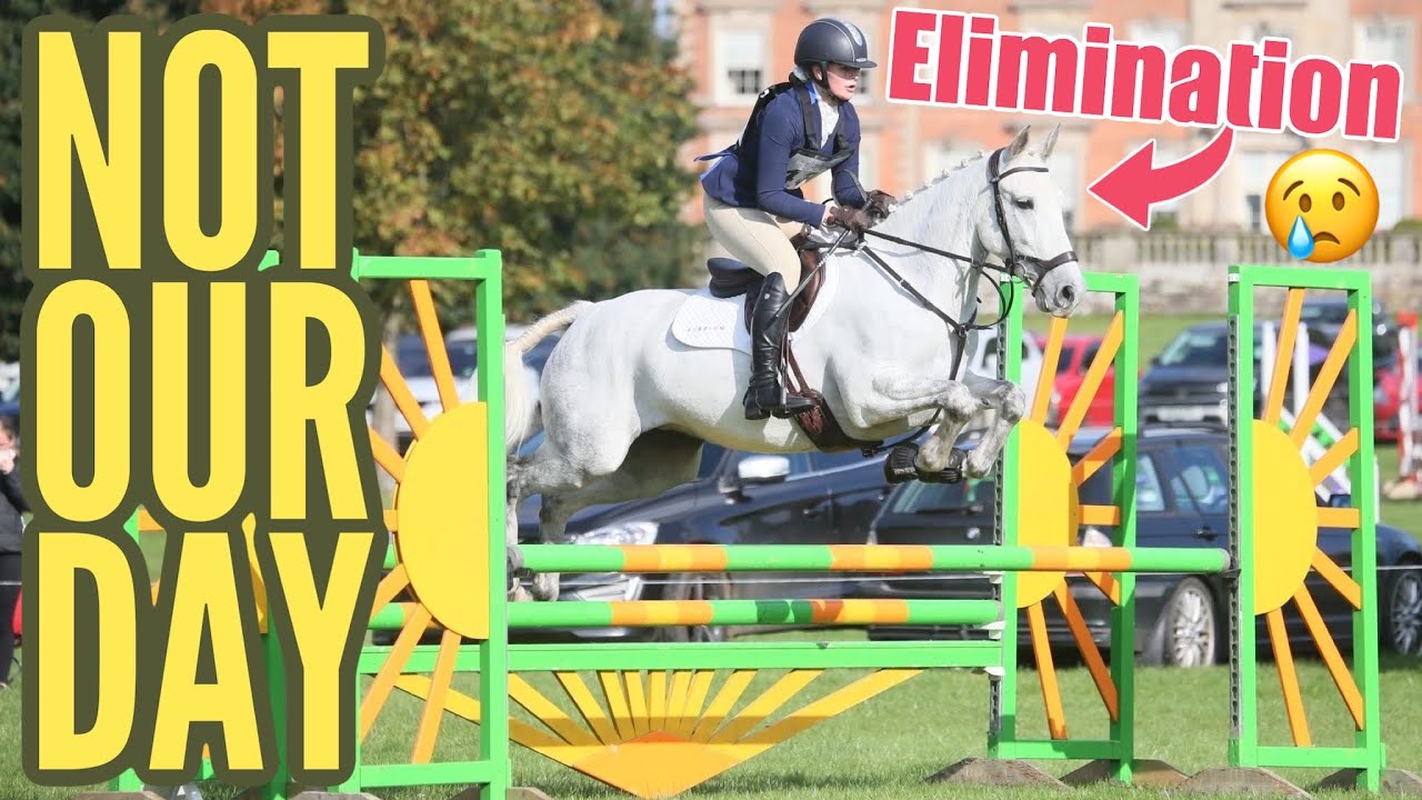 MY WORST EVER DAY EVENTING WITH BOTH HORSES ~ Refusals, poles and elimination