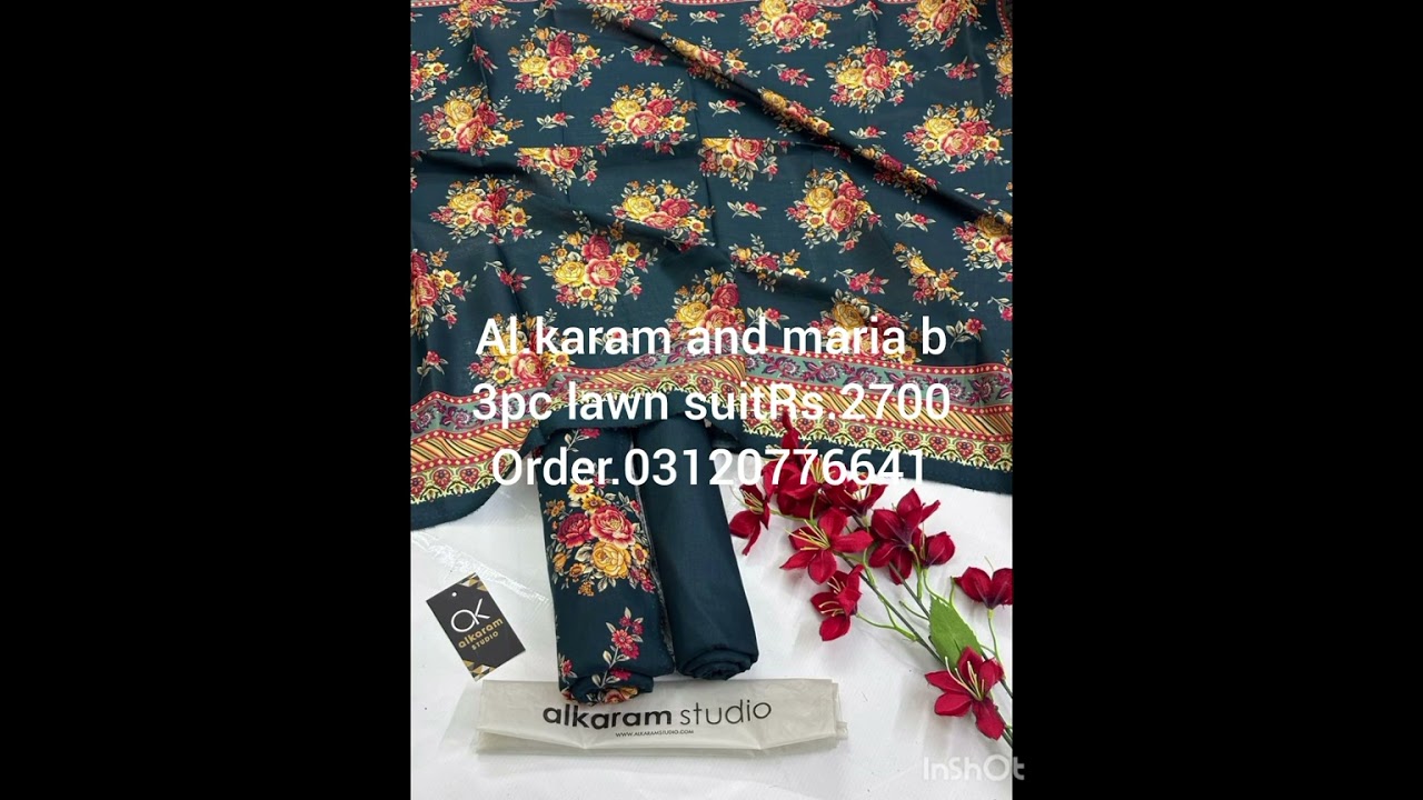 bareeze 2pc lembroidry lawn