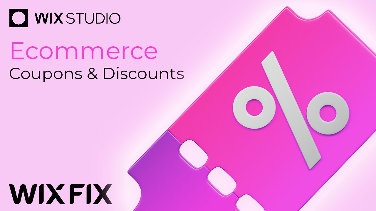 Ecommerce Discounts and Coupons | Wix Fix