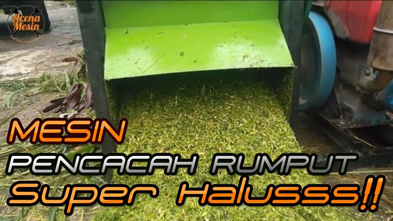 SERBAGUNA !MESIN GILING SEKAM DAN RUMPUT SUPER HALUS