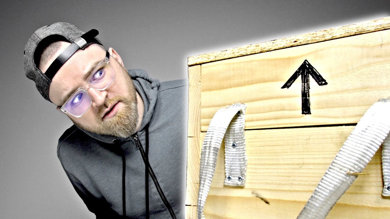 This Mysterious Box Is Over 100lbs... What Could It Be?