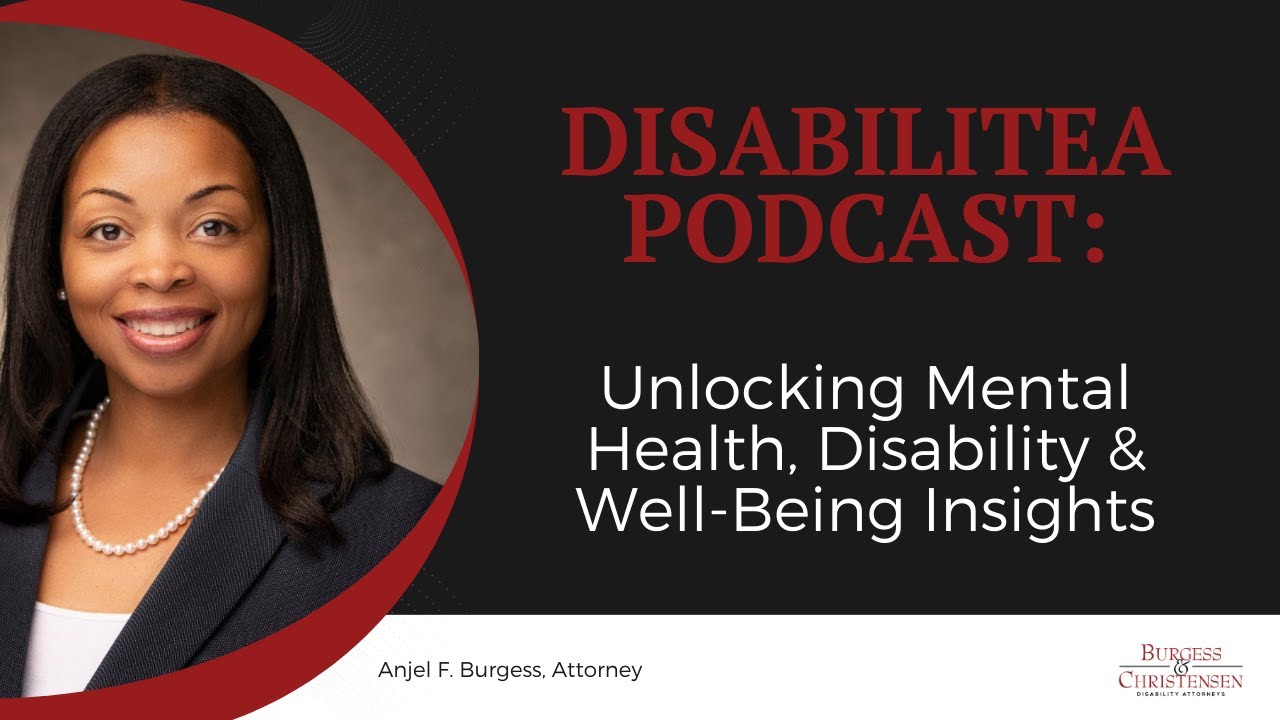 Unlocking Mental Health, Disability & Well-Being Insights: The DisabiliTEA with Anjel Burgess