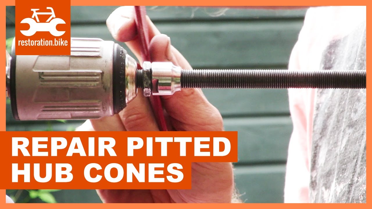 How to easily repair damaged and pitted hub cones in 2 simple steps