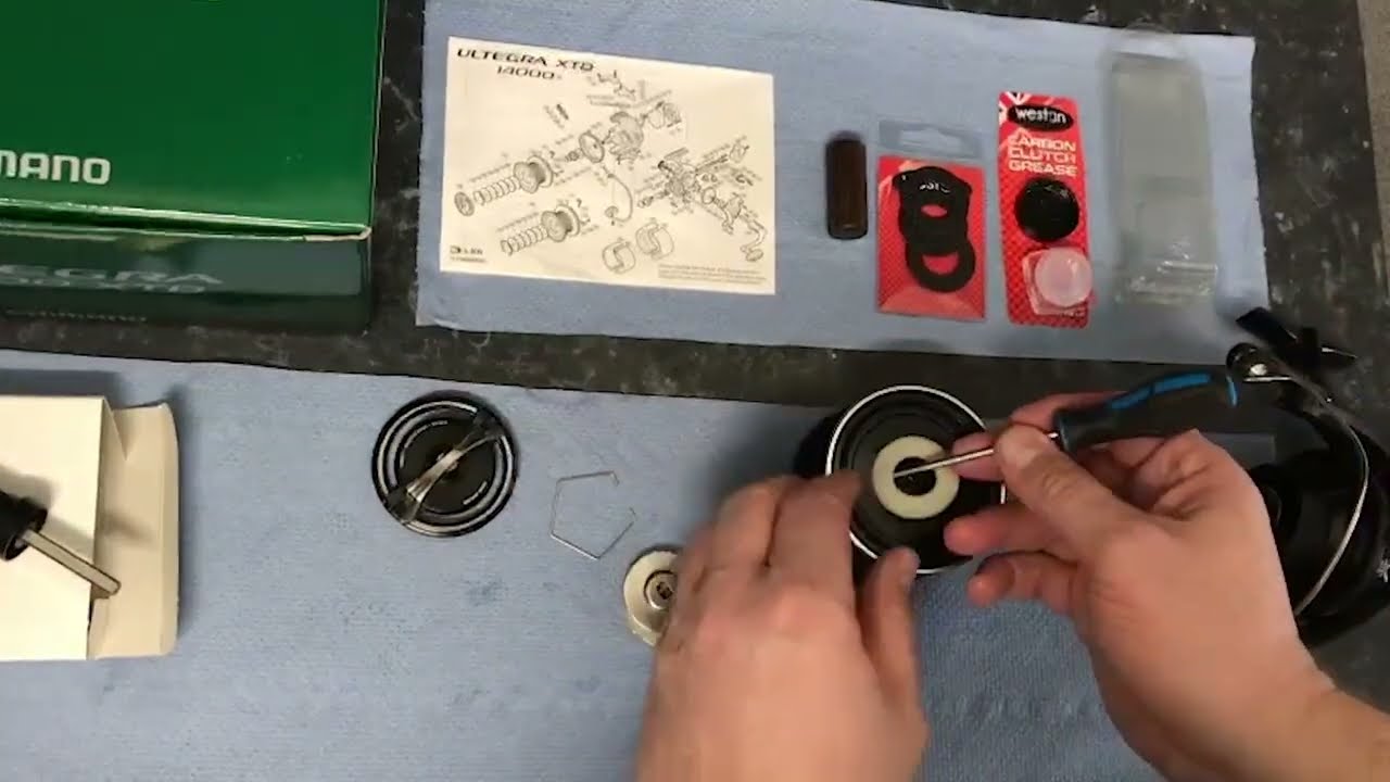 How to: Carbon Drag Washer Replacement & Folding Handle Upgrade for Shimano Ultegra