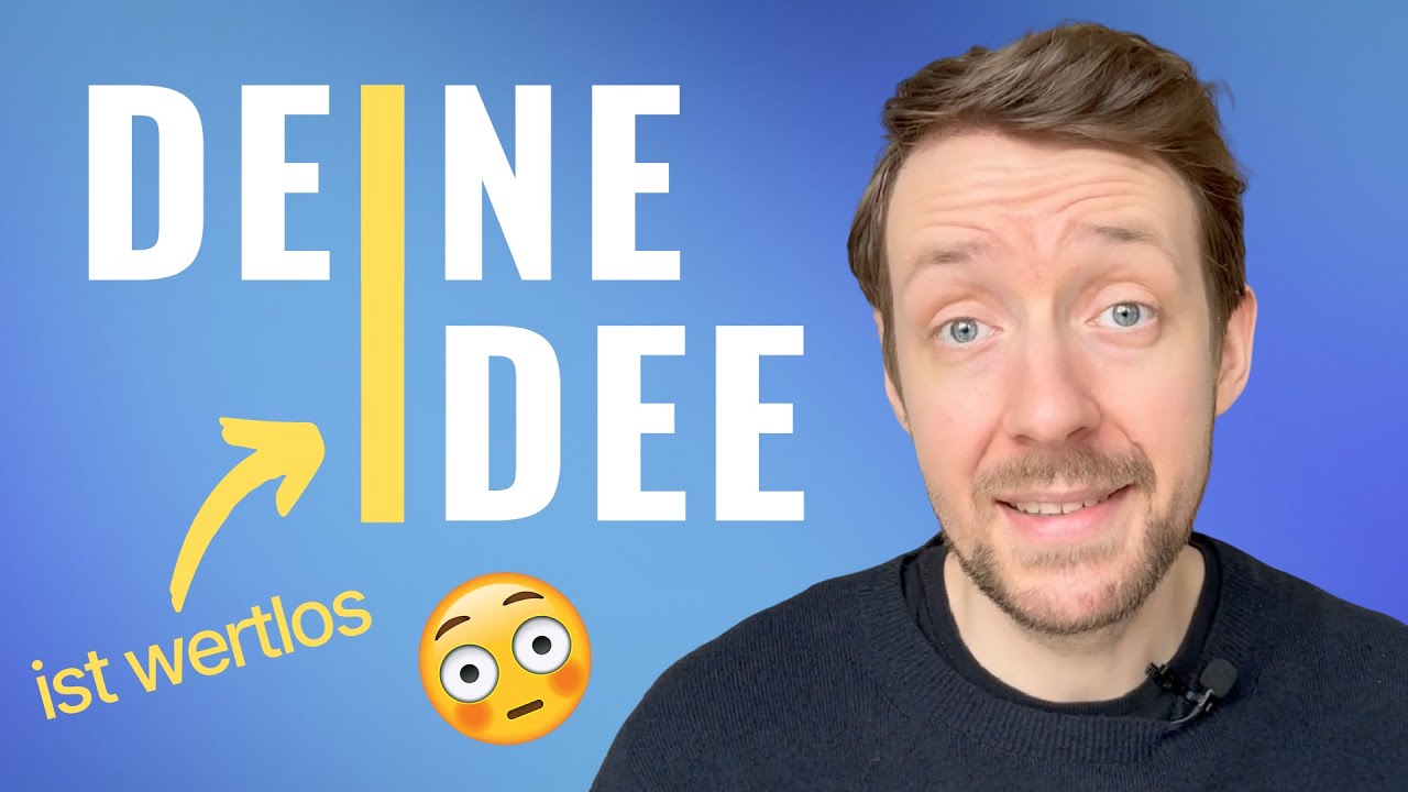 Hör auf deine IDEE SCHÜTZEN LASSEN zu wollen. Was du stattdessen machen solltest!