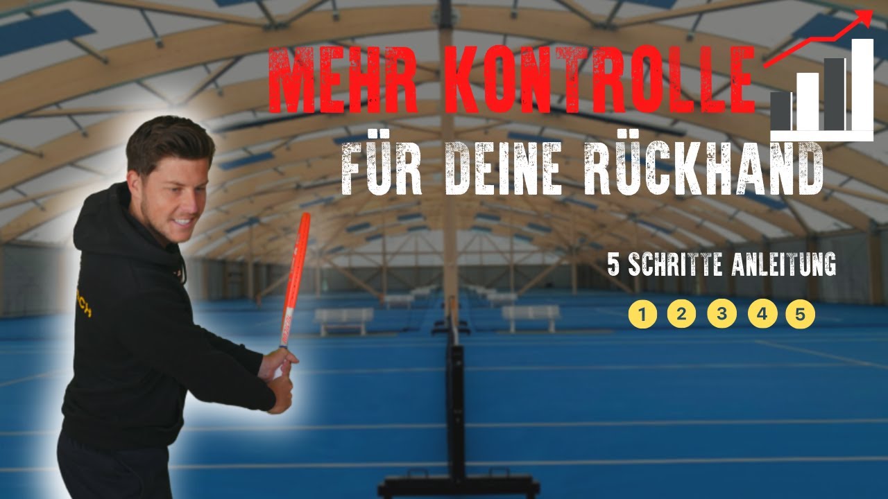 Tennis Beidh&auml;ndige R&uuml;ckhand: M&uuml;helose Transformation in 5 Schritten