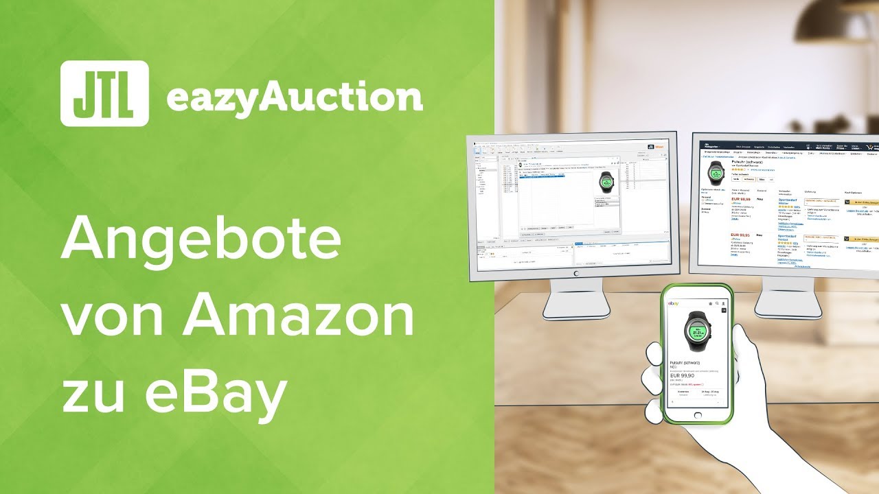 JTL eazyAuction  - Angebote von Amazon auf eBay anbieten