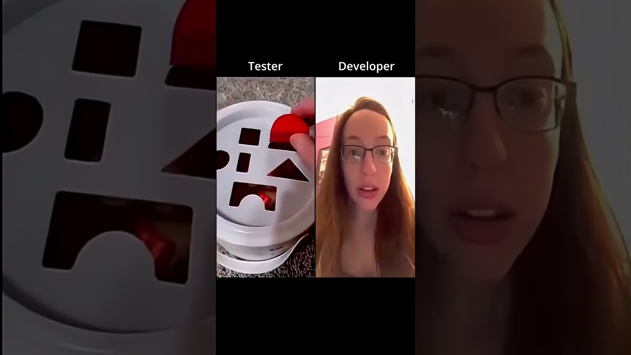 💻 Developer VS Tester ⚔️ Developers Memes | Testers Memes #coding #shorts #memes #programming