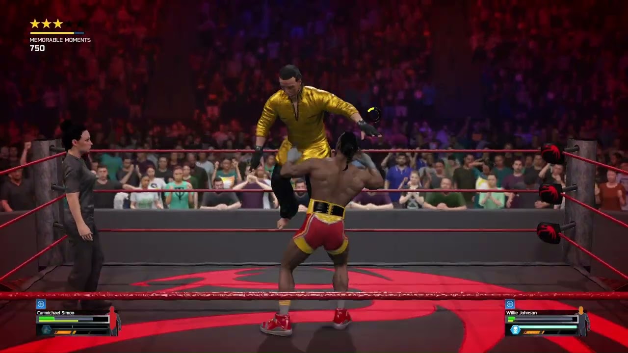 WWE 2K25:  WMAC:  Season 2: Episode 237:  Fight 2:  Kid Carmichael v The Bam!