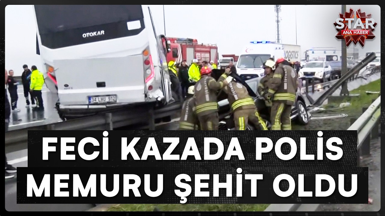 Kazada Kalbi Duran Ama Hayata D&ouml;nd&uuml;r&uuml;len Polis Saatler Sonra Şehit Oldu | Star Ana Haber
