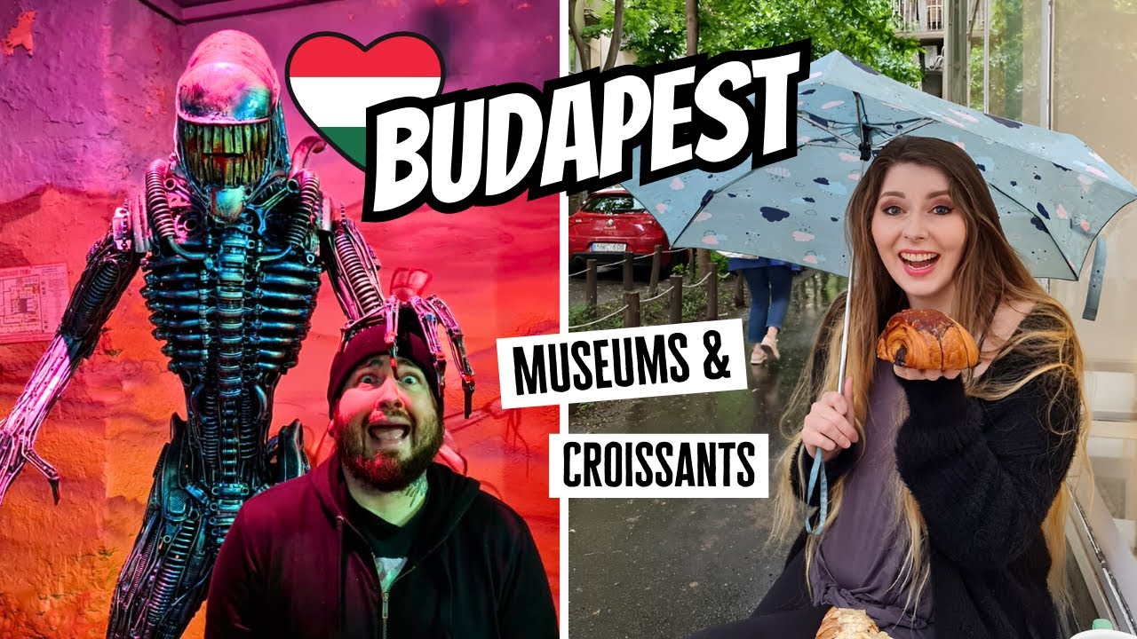 What to do on a RAINY DAY in BUDAPEST 🇭🇺 - BEST Croissants & COOL art gallery
