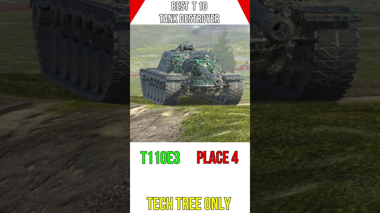 Best TANK DESTROYER T 10 in WoT Blitz P3 #wotblitz #worldoftanksblitz  #wotb #shorts