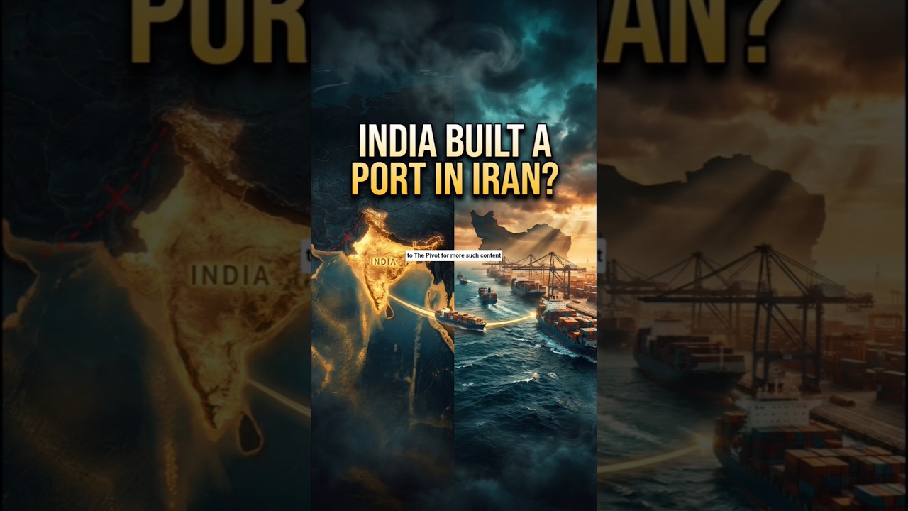 India Built a Port in Iran?!  | The Chabahar Secret Route Explained @The_Pivot101 #ThePivot101